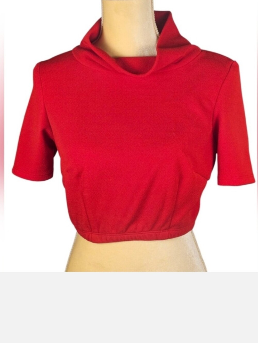Pinup Couture Red Crop Top